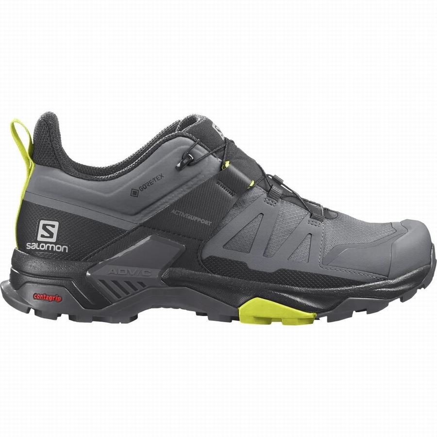 Salomon X Ultra 4 Gore-tex Wandelschoenen Heren DonkerGrijs (YWV10012LC)